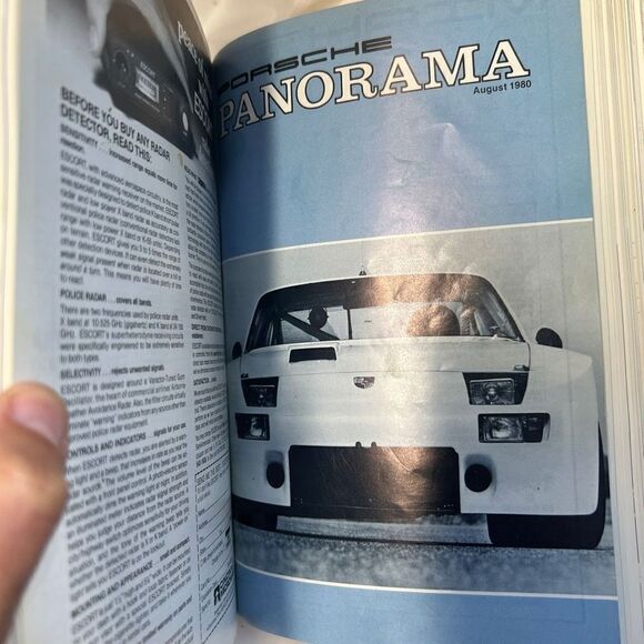 Porsche Panoramic Hardcover Bounded Magazines Vintage 1980 JAN-Dec  PCA - Picture 11 of 15